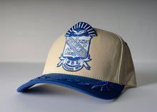 Load image into Gallery viewer, Phi Beta Sigma Oversize Patch Snapback Hat – Bay Leaf Brim Phi Beta Sigma
