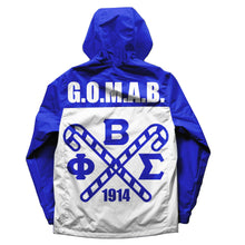 Load image into Gallery viewer, Phi Beta Sigma Fraternity Windbreaker Jacket Phi Beta Sigma