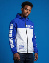 Load image into Gallery viewer, Phi Beta Sigma Fraternity Windbreaker Jacket Phi Beta Sigma