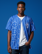 Load image into Gallery viewer, Phi Beta Sigma - Baseball Jersey | House of Greeks
