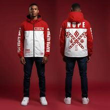 Load image into Gallery viewer, Kappa Alpha Phi Fraternity Windbreaker Jacket Kappa Alpha Psi