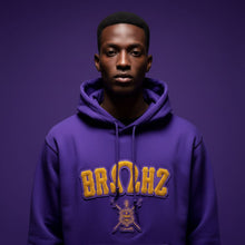 Load image into Gallery viewer, Omega Psi Phi Chenille Bruhz V2 Hoodie | House of Greeks
