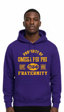 Load image into Gallery viewer, Omega Psi Phi Property Property Hoodie | House of Greeks