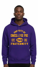 Load image into Gallery viewer, Omega Psi Phi Property Property Hoodie | House of Greeks Omega Psi Phi