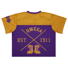 Load image into Gallery viewer, Omega Psi Phi - Boxy Football Jersey Omega Psi Phi