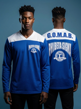 Load image into Gallery viewer, Verse | Phi Beta Sigma Long Sleeve Sports Jersey Phi Beta Sigma