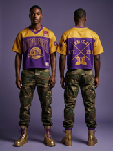 Load image into Gallery viewer, Omega Psi Phi - Boxy Football Jersey Omega Psi Phi