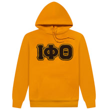 Load image into Gallery viewer, Iota Phi Theta Chenille Letter Hoodie | House of Greeks