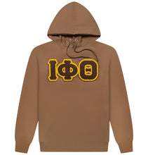 Load image into Gallery viewer, Iota Phi Theta Chenille Letter Hoodie | House of Greeks