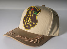 Load image into Gallery viewer, Iota Phi Theta Oversize Patch Snapback Hat – Bay Leaf Brim Iota Phi Theta