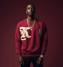 Load image into Gallery viewer, Kappa Alpha Psi Chenille Nupe K Bear Sweatshirt | House of Greek Kappa Alpha Psi