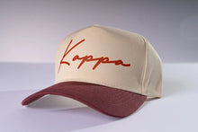 Load image into Gallery viewer, Kappa Alpha Psi Cursive Snapback Hat Kappa Alpha Psi
