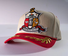 Load image into Gallery viewer, Kappa Alpha Psi Oversize Patch Snapback Hat – Bay Leaf Brim Kappa Alpha Psi