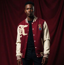 Load image into Gallery viewer, Kappa Alpha Phi Lightweight Fleece Varsity Jacket Kappa Alpha Psi