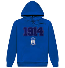 Load image into Gallery viewer, Phi Beta Sigma Year & Shield Hoodie | House of Greeks