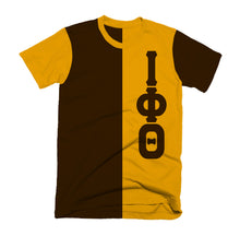 Load image into Gallery viewer, Iota Phi Theta Split Letter Tee Iota Phi Theta