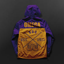 Load image into Gallery viewer, Omega Psi Phi Fraternity Windbreaker Jacket Omega Psi Phi