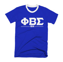 Load image into Gallery viewer, Phi Beta Sigma Year Letter Tee Phi Beta Sigma