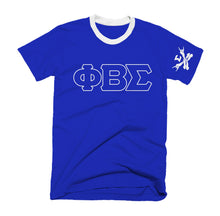 Load image into Gallery viewer, Phi Beta Sigma Letter Outline Tee Phi Beta Sigma
