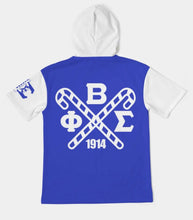 Load image into Gallery viewer, Verse | Phi Beta Sigma Short Sleeve Hoodie Phi Beta Sigma