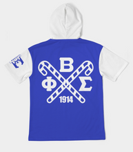 Load image into Gallery viewer, Verse | Phi Beta Sigma Short Sleeve Hoodie