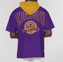 Load image into Gallery viewer, Omega Psi Phi Short Sleeve Hoodie