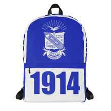 Load image into Gallery viewer, Phi Beta Sigma Backpack Phi Beta Sigma