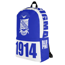 Load image into Gallery viewer, Phi Beta Sigma Backpack Phi Beta Sigma