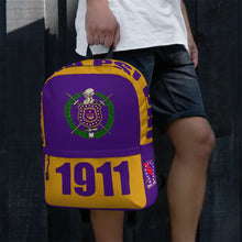 Load image into Gallery viewer, Omega Psi Phi Backpack Omega Psi Phi