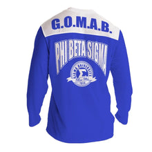 Load image into Gallery viewer, Verse | Phi Beta Sigma Long Sleeve Sports Jersey Phi Beta Sigma