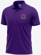 Load image into Gallery viewer, Omega Psi Phi - Omega Letter | Polo Shirt Omega Psi Phi
