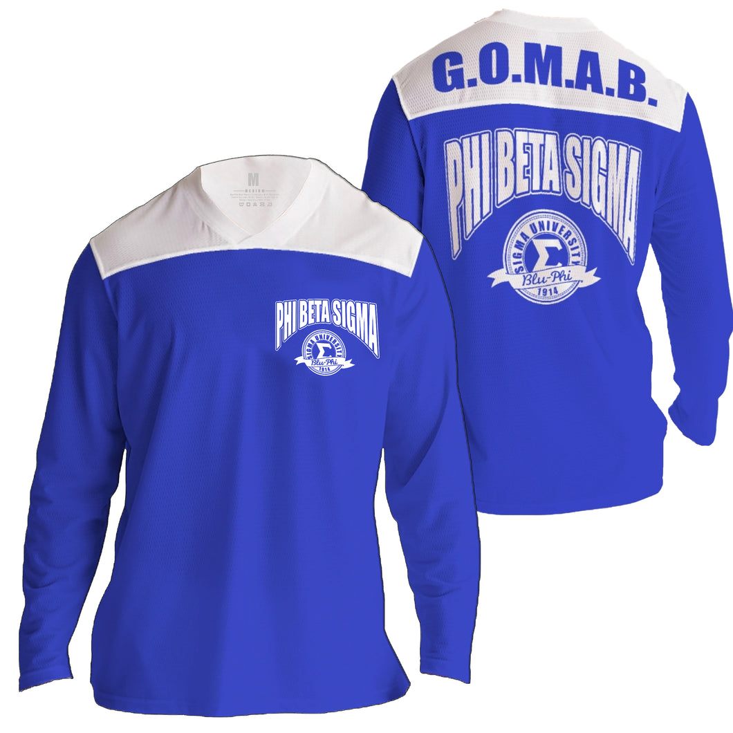 Verse |  Phi Beta Sigma Long Sleeve Sports Jersey
