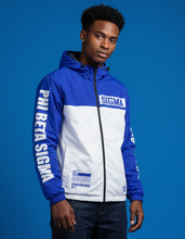 Load image into Gallery viewer, Phi Beta Sigma Fraternity Windbreaker Jacket
