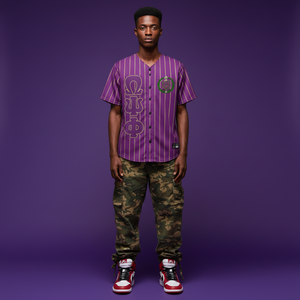 Omega Psi Phi Fraternity - Baseball Jersey | House of Greeks
