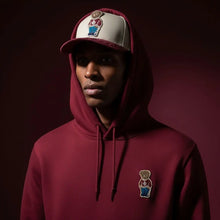 Load image into Gallery viewer, Kappa Alpha Psi Chenille Bear Hoodie | House of Greeks Kappa Alpha Psi
