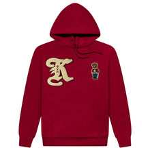 Load image into Gallery viewer, Kappa Alpha Psi Chenille Nupe K bear Hoodie | House of Greeks Kappa Alpha Psi
