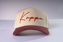 Load image into Gallery viewer, Kappa Alpha Psi Cursive Snapback Hat
