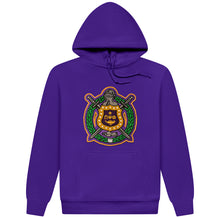 Load image into Gallery viewer, Omega Psi Phi Chenille Shield Hoodie | House of Greeks
