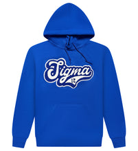 Load image into Gallery viewer, Phi Beta Sigma Chenille Retro Hoodie | House of Greeks
