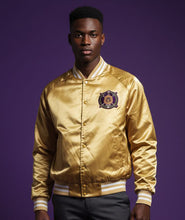 Load image into Gallery viewer, Omega Psi Phi Fraternity Satin Jacket
