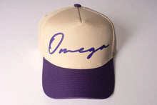 Load image into Gallery viewer, Omega Psi Phi Cursive Snapback Hat Omega Psi Phi
