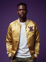 Load image into Gallery viewer, Omega Psi Phi Fraternity V2 Satin Jacket
