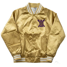 Load image into Gallery viewer, Omega Psi Phi Fraternity V2 Satin Jacket
