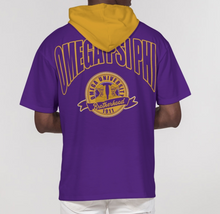 Load image into Gallery viewer, Omega Psi Phi Short Sleeve Hoodie
