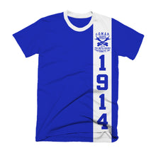 Load image into Gallery viewer, Phi Beta Sigma 1914 Striped Tee

